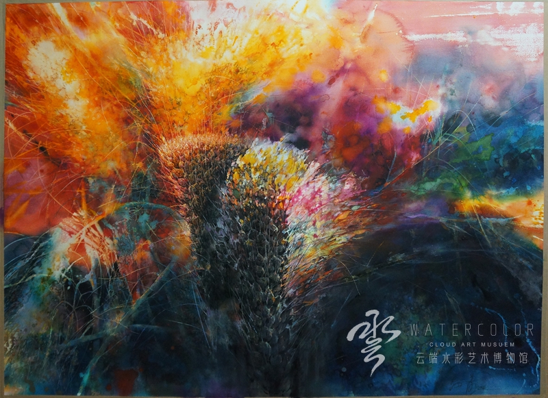 苏海青 《大地颂》 155*113cm 2014年